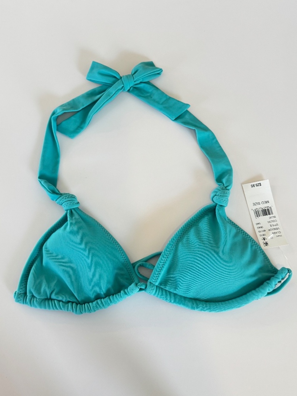 PacSun Turquoise Halter Underwire Bikini Top Medium NWT